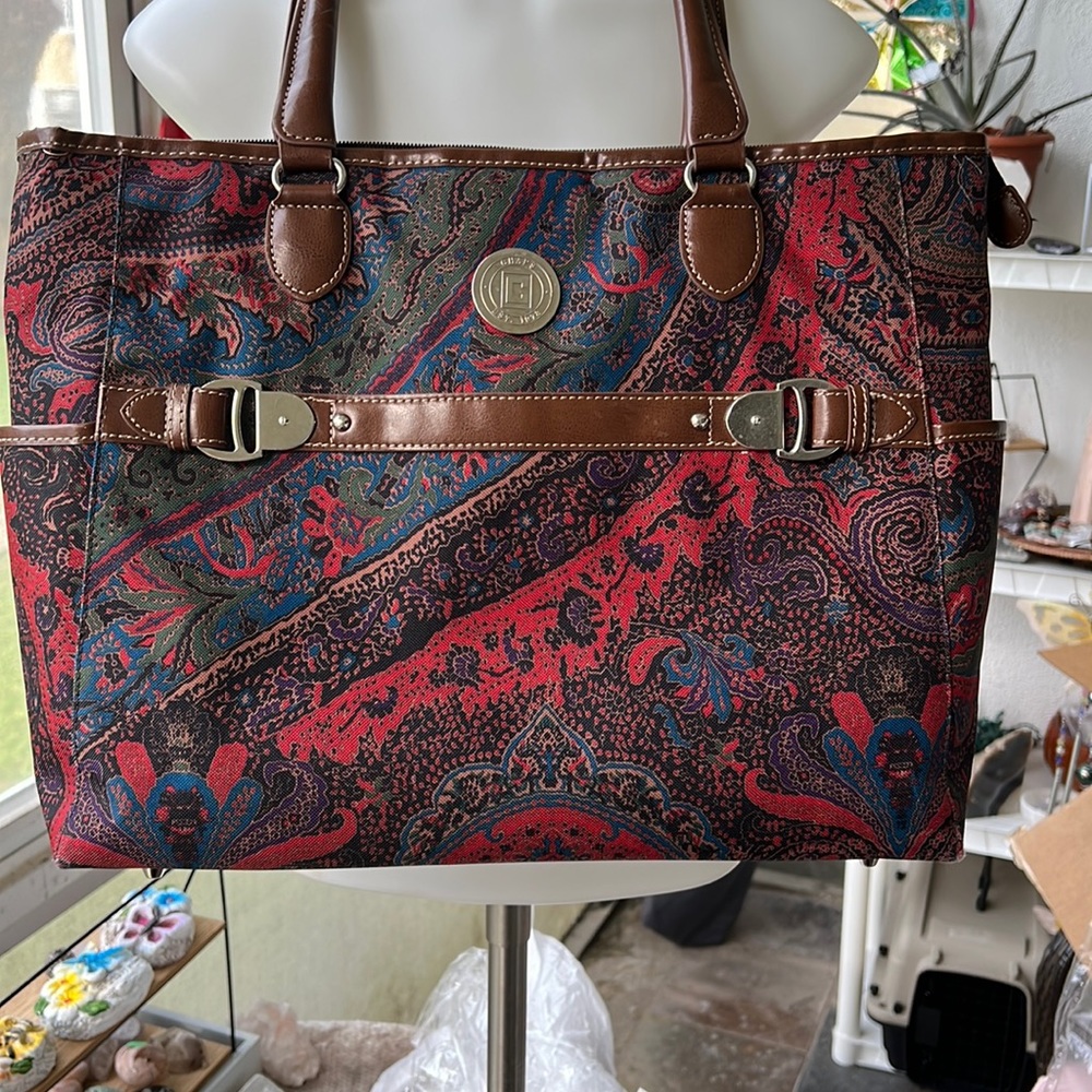 Chaps by Ralph Lauren paisley bag